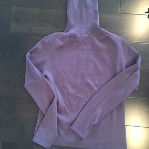 Cashmere banana republic purple turtleneck